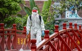 Nhiều di tích ở Hà Nội hoàn tất phun khử khuẩn phòng chống Covid-19